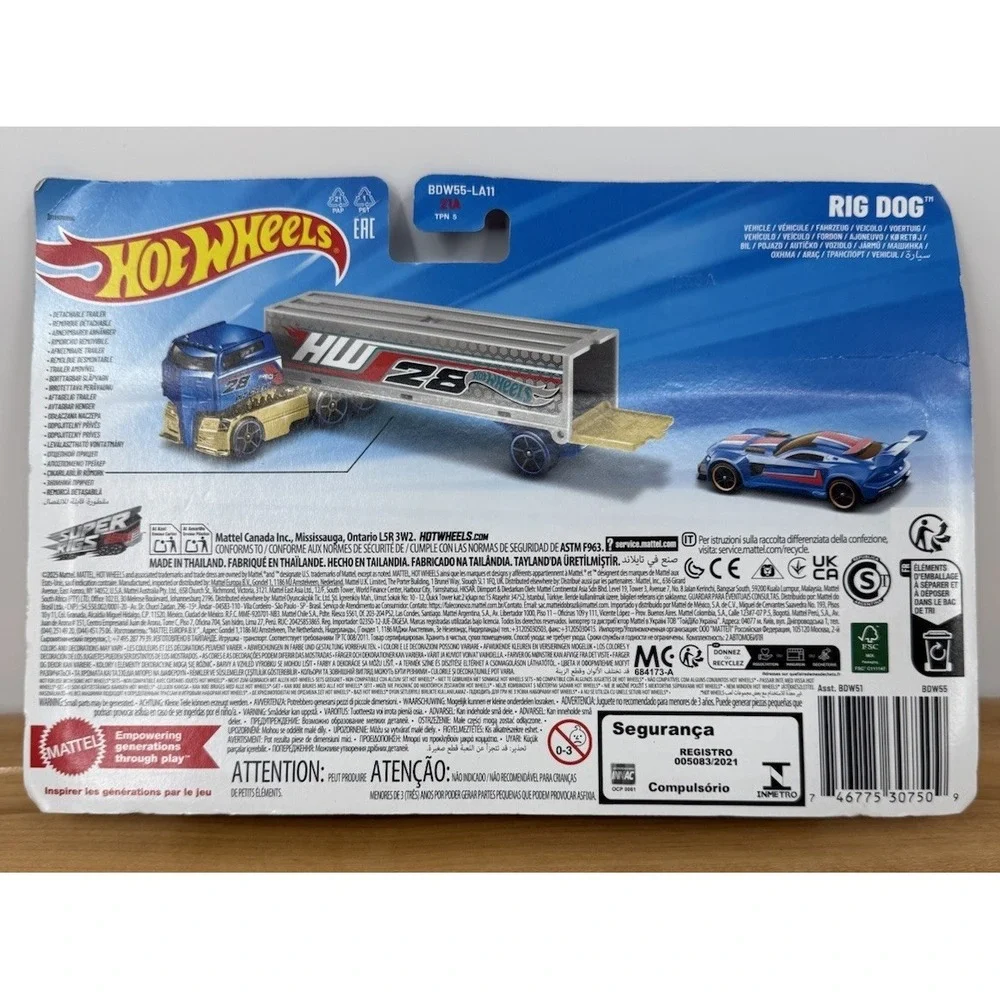 Hot Wheels Super Rigs Rig‎ Dog 2026